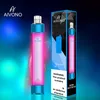 Authentic AIVONO Aim Fire Disposable Vape Pen E Cigarette Device With RGB Light 650mAh Battery 4ml Prefilled Cartridge Pod 1000 Puffs Glowing Vapes Kit VS Big Bar