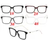 Neue transparente Sonnenbrille Arrow Plain PC-Brille aus schlichtem Glas Vintage-Brille mit rundem Rahmen 4 Farben Designer-Stile 10 Stück