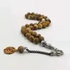 Natural JASPERs stone tasbih Muslim Bracelets Man's misbaha Gift prayer beads islam Jewelry Saudi arabia Fashion Accessories