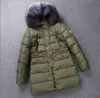 Piumini firmati da uomo Casual Cappotti lunghi e spessi Outdoor Cappuccio in pelliccia di piume calde Parka Capispalla unisex Abbigliamento per coppie Y520A4671