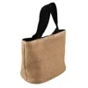 Storage Bags Straw Bag Ladies Hand Woven Basket Handbag Summer Bohemian Beach