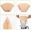 200PCS Coffee Filter Paper For V60 Coffee Filters Dripper Cups Espresso Hand Brewing Drip Coffee Tools Paper Filter