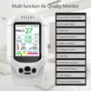 Analisadores de gás PM2.5/TVOC OZONE METER DE AR ​​QUALIDADE DE AR ​​MONITOR DE TEMPERATURA DIGITAL TESTE DE UMIDADE DE HUMIDADE Formaldeído Detector interno