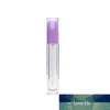 5ml transparente labial glaze tubo diy gloss plástico garrafa vazia beleza cosmético blam embalagem recipiente atacado
