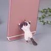 Cell Phone Mounts & Holders Creative Cartoon Cat Mobile Sucker Novelty Fashion Universal Bracket Desktop Stand (White Cat)