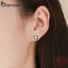Bamoer authentique 100 925 Sterling Animal Collection Animal Cute Panda Stud Orees For Women Sterling Silver Jewelry 2103253680549
