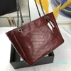 Designer shopping bags Women fashion shoulder bags 35cm wide large volume oil wax cow leather nice touch top quality hardware Lowest prices