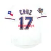 Stitched Custom Nelson Cruz 2010 World Series Jersey ADD NAME NUMMER BASEBALL JERSEY