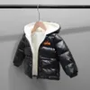 Baby Boys Girls Jackets Kids Light Down Coats Children Clothes Spring Autumn Winter Warm Outwears Ear Hoodies Vests 1-4T 210916