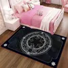 Nordique dessin animé fille coeur princesse tapis mignon rose tapis enfants chambre bébé salon lit magique tapis de sol chevet 210626