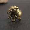 mässing elefant staty