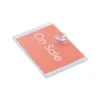 Barcode Label Holder Hinged Soft Supergrip Signature Clipart