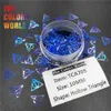 TCT-513 Creux Triangle 10MM Nail Glitter Décoration Tumbler Art Supplies