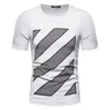 Hommes Motif T-shirt T-shirt Vêtements Tendance De La Mode Impression Numérique À Manches Courtes Casual Tops T-shirts D'été Mâle Col Rond Lâche T-shirt