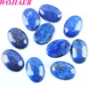 Wojiaer Natural Rose Quartz Opal Gemstone Oval Cabochon Cab Beads No Hole 10x14x5mm Make Jewelri Bu800