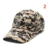 Basker justerbara män kvinnor baseball cap kamouflage armé hatt snapback militär huvudbonad utomhus djungel jaga sunhat