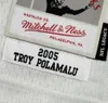 Rzadka koszulka piłkarska mężczyźni młode kobiety Vintage Troy Polamalu 05 koszulki rozmiar S-5xl Niestandardowy nazwa lub numer