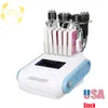 6 In1 Ultrasonic Vacuum Cavitation RF Radio Frequency Body Slimming Salon Machine Weight Reduction Skin Firming Rejuvenation Lifting Equipment