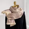 Bloempatroon Winter Sjaal Pashmina Merk Warm Mode Vrouwen Kasjmier Wol Lange Sjaal Wrap