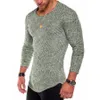 Mens 100% Merino Wool T Shirt Long Sleeve Men's Base Layer Men Merino Wool Shirt Wicking Breathable Anti-Odor Size S-XXL 2020 Y0323