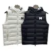 Designer Mens Down Vesten Gedrukte letter Cap Dames Vest Outerwear Winter waterdichte lagen MC Jacket9667876