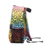 Designer-Leoparden-Schultasche für Kleinkinder, Seersucker-Kinderrucksack, niedliche Geparden-Schulbuchtaschen mit seitlichen Netztaschen