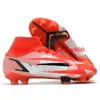 Chaussures de football haut de gamme pour hommes CR7 Mercurial Superfly 8 Elite 14 FG crampons de sol ferme extérieur Neymar Cristiano Ronaldo ACC