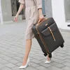 Suitcases High Quality 16 24 inch Retro Women Luggage Travel Bag With Handbag Rolling Suitcase Set On Wheels199E