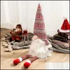 Kerst Feestelijke Benodigdheden Gardenchristmas Tree Topper Lente Sneeuwvlok Lange Hoed Zweedse Gnome Santa Ornament Home Holiday Xmas Party Deco