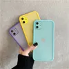 Hoge kwaliteit Shockproof Cases Matte Kleuren Siliconen Telefoon Case voor iPhone 11 12 PRO MAX XR 6 6S 7 8 PLUS BESCHERMING