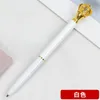 Creative Crown Autorment Crystal Pen Gem Ballpoint School Office Metal кольца роликовые шариковые ручки