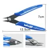 Wire Flush Cutters Electrical Cable Cutting Side Pliers Nipper Anti-Slip Rubber Mini Diagonal Hand Tools