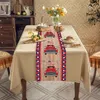 Independence Day Table Runner Modern Party Dining Wedding Dukloth och Placemats