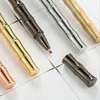 Creative Brass Gel Pennor Metall Handgjorda Signature Pen Kontorskolan Business Bank Hotel Stationery för Män