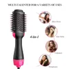 Fashion One Step Volume Adjusting Hair Dryer and Salon Hot Air Paddle Modeling Brush Anion Generator Hair Straightener Hair Curler Curling Comb DHL