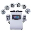 Stock aux États-Unis Cavitation ultrasonique Minceur Machine 6In1 Lipo Laser Corps Vide Radio Fréquence RF Salon Spa Diode Lipolaser 8 Pads Brûlant les Graisses Équipement