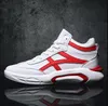 2023 mens fashion class Casual Shoes white black red Fashion Breathable high cut outdoor sports shoes Size 36-43