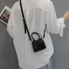 أكياس صغيرة حقيبة الكتف النسائية للنساء 2021 أزياء حقائب اليد الفاخرة السود