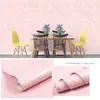 Wandstickers Linnen Patroon Dikke waterdichte PVC Selfadhesive Wallpaper Instant Sticker Slaapkamer Woonkamer Achtergrond Grootte 10M48312146