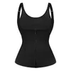 Women's Shapers Neoprene Body Shaper Sauna Sweat Vest For Women Waist Trainer Corset Trimmer With Belt Weight Loss Faja Shapewear