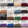 Einfache Farbe Stretch Sofa Cover für Wohnzimmer Moderne elastische Ecke Couch Möbel Stuhl Protector 1/2/3/4 Sitzer 210723