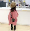 Girl cross body handbag Fashion leopard print small square bag letter wide strap zero wallet children's shoulder bags