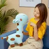 40-70cm desenhos animados girafa pelúcia brinquedos enchidos adorável animal pelúcia cervos travesseiro casa decoração de casa almofada crianças meninas aniversário presente xmas presente y211119