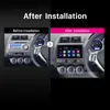 2Din 7 "Touch Screen Screen DVD Multimedia Player Android 10.0 DVR WiFi GPS Navi Radio per 2002-2008 Honda Jazz (manuale AC, RHD)