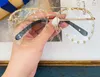 Studs les lunettes de soleil de fête pour femmes Gar Grey Gradient Lens Sun Glasses Femme Designer Soleil Glêmes Shades avec Box7707587