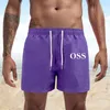 2021 Mens Womens Designer Shorts Summer Brand Moda Loose Streetwear Roupas de Secagem Rápida Swimwear Tábua de Impressão Calças de Praia Homem Swim Short