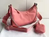 Vendita di moda Set da 3 pezzi borse firmate da donna borsa a tracolla di lusso Borse hobo in nylon genuino borse da donna Tote Portamonete tre articoli Borse a tracolla con catena sotto le ascelle