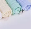 6e verdieping selecteerbare kleur gaas slabbetjes boerdoeken wassen zakdoek washandje 30 * 30 kleuren kleine gezicht handdoek 1 7JS T2