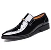 Men Leather Formal Business Shoes Male Office Work Flat Oxford Breathable Party Wedding Anniversary Shoe Plus Size 38-48