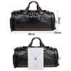 Duffel Bags Men Quality Leather Travel Carry On Luggage Bag Handbag Casual Traveling Tote Large Weekend XA631ZC278r